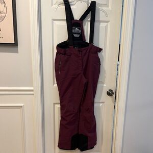 Killtec Maroon and Black Snow Pants